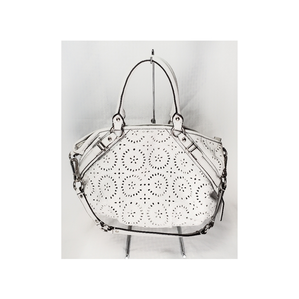 Coach Madison Laser Cut Sophia Sachel Handbag